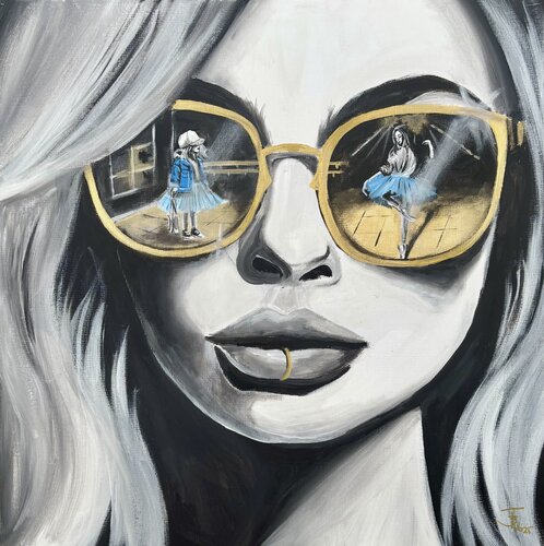 Don’t let it go! di Beáta Fekete-Vincze, Pittura in vendita su Singulart