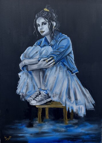 Refuge di Beáta Fekete-Vincze, Pittura in vendita su Singulart