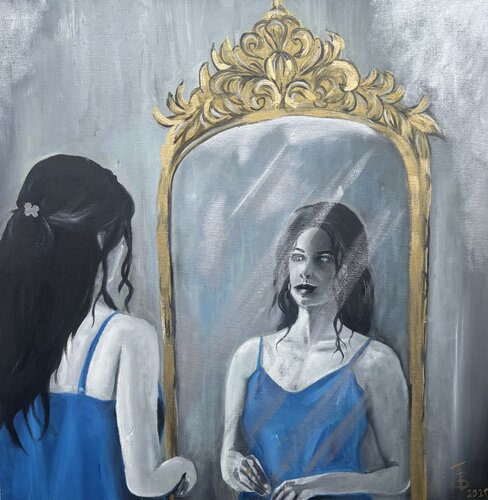 Best Friend or Worst Enemy? par Beáta Fekete-Vincze, Peinture en vente sur Singulart