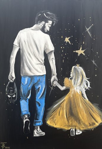 Bond by Beáta Fekete-Vincze, Painting for Sale on Singulart