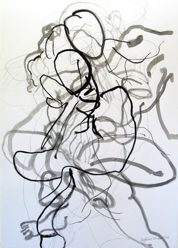 Ink Brush Drawing 17 de Josephine Window, Dibujo a la venta en Singulart