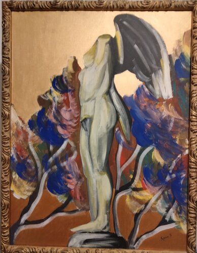 L' angelo caduto van Stefania Spera, Schilderij te koop op Singulart