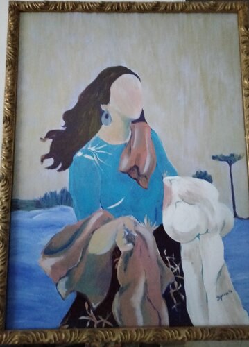 La gitana felice van Stefania Spera, Schilderij te koop op Singulart