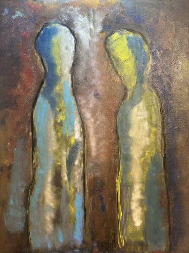 El Peso de lo No Dicho von Joel Aguilar, Malerei kaufen auf Singulart