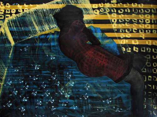 Abstract Space 1 von Loredana Gaina, Malerei kaufen auf Singulart
