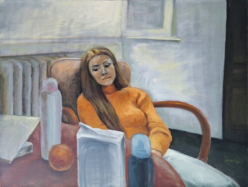 Melancholy van Loredana Gaina, Schilderij te koop op Singulart