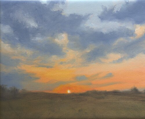 Ballydougan Sunset 2 par Maire Gaffney, Peinture en vente sur Singulart