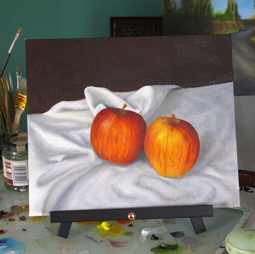 Red Apples di Maire Gaffney, Pittura in vendita su Singulart