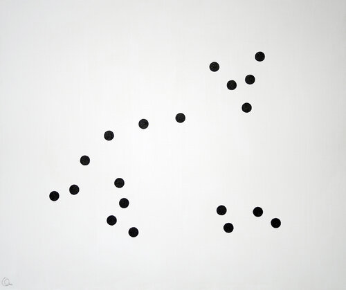 dots of hint #2 van Kazuhiko Okushita, Schilderij te koop op Singulart