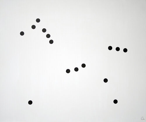dots of hint #4 van Kazuhiko Okushita, Schilderij te koop op Singulart
