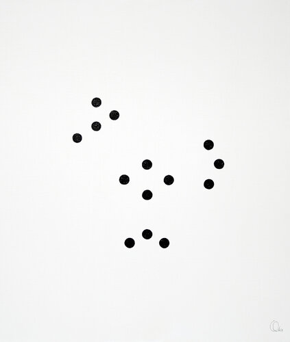 dots of hint #5 van Kazuhiko Okushita, Schilderij te koop op Singulart