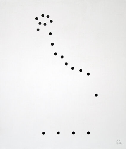 dots of hint #6 van Kazuhiko Okushita, Schilderij te koop op Singulart