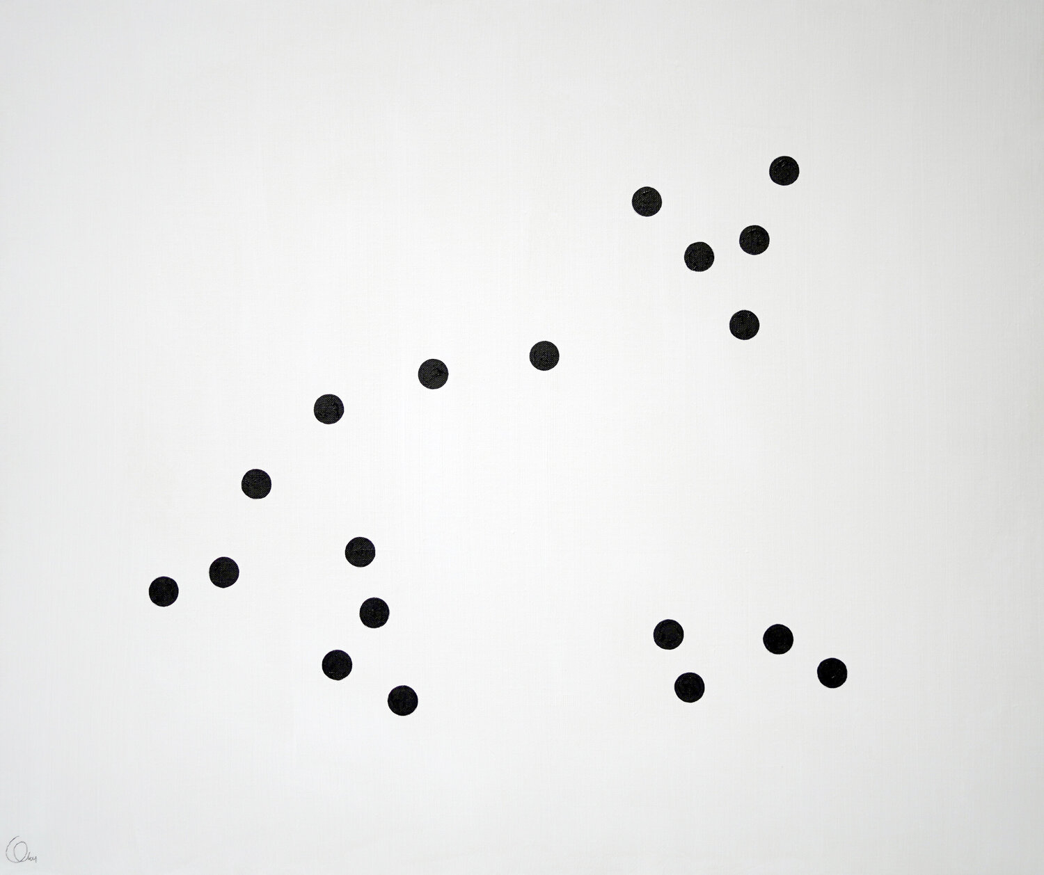 dots of hint #2 Kazuhiko Okushita Originalgemälde zu verkaufen