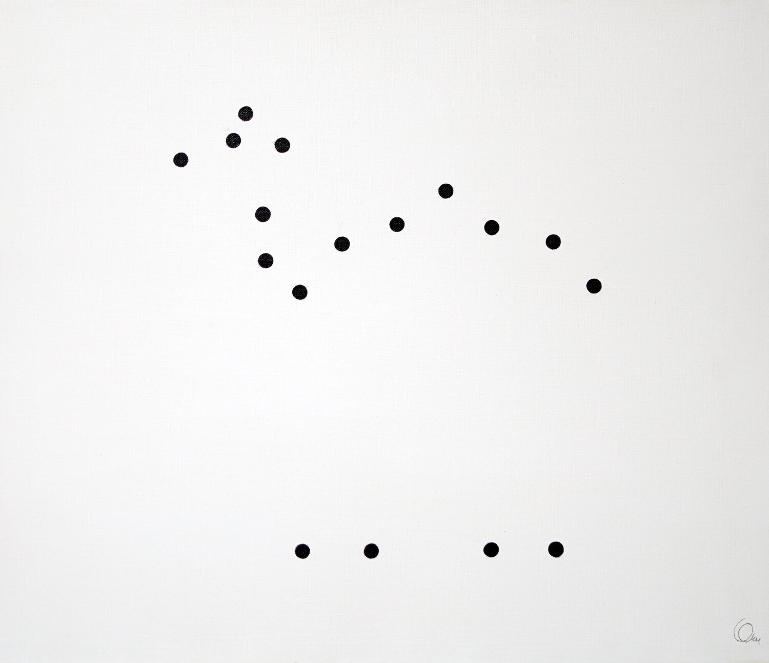 dots of hint #7 Kazuhiko Okushita Originalgemälde zu verkaufen