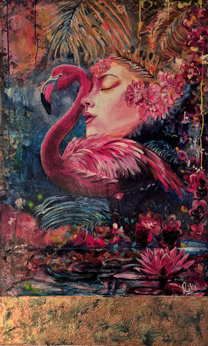 Tief in sich ruhendes Vertrauen van Rike Wölke, Schilderij te koop op Singulart