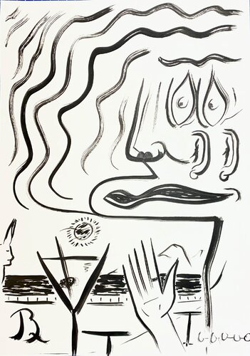 Addiction by Quentin Badran, 소묘 for Sale on Singulart