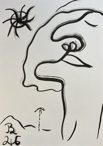 Ravissement by Quentin Badran, Drawing for Sale on Singulart