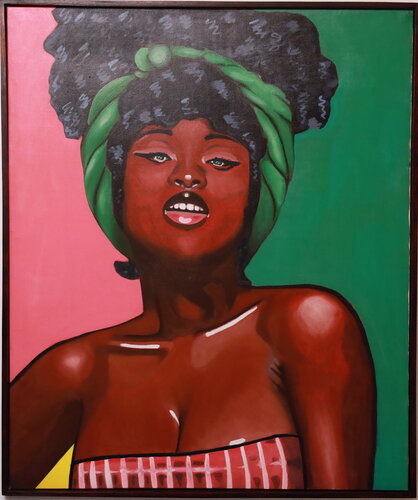 Something She Knows by Nana Assibey-Bonsu, Painting for Sale on Singulart