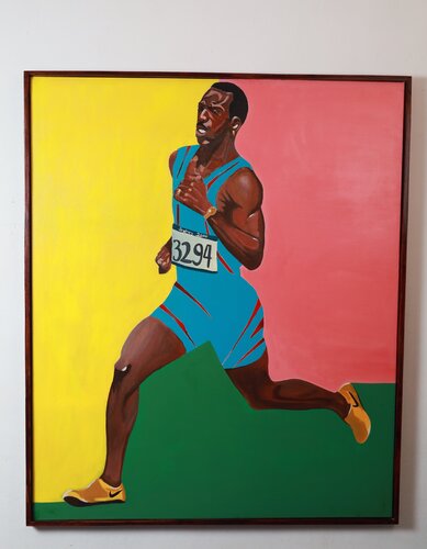 How Champions are Made di Nana Assibey-Bonsu, Pittura in vendita su Singulart