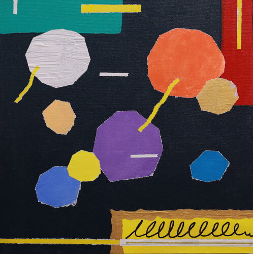 Blue Rhapsody by Nana Assibey-Bonsu, Painting for Sale on Singulart