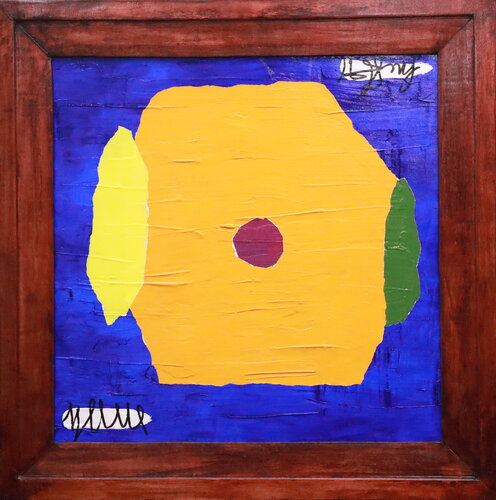 Islands in the Blue by Nana Assibey-Bonsu, Painting for Sale on Singulart