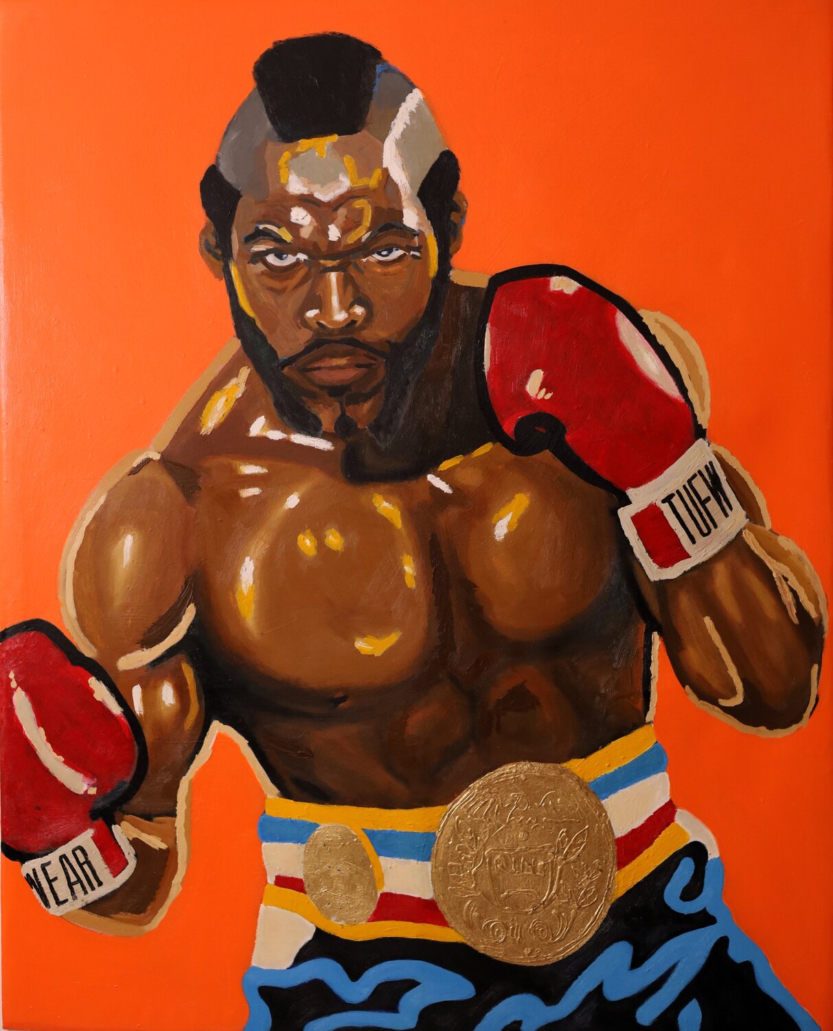 "I Pity the fool" Nana Assibey-Bonsu Dipinto originale in vendita