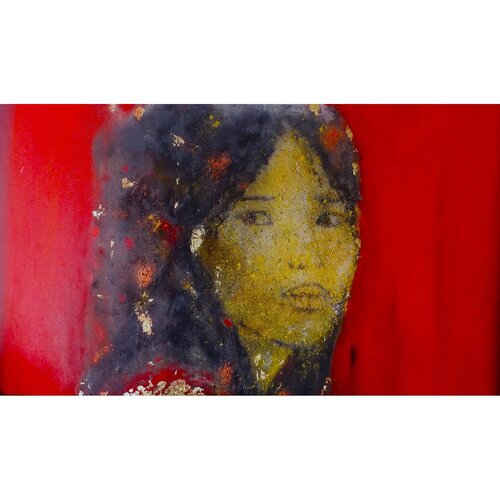 Cabeza oriental 1 de Amaya Amaya, Pintura a la venta en Singulart