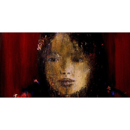 Cabeza oriental 1 de Amaya Amaya, Pintura a la venta en Singulart