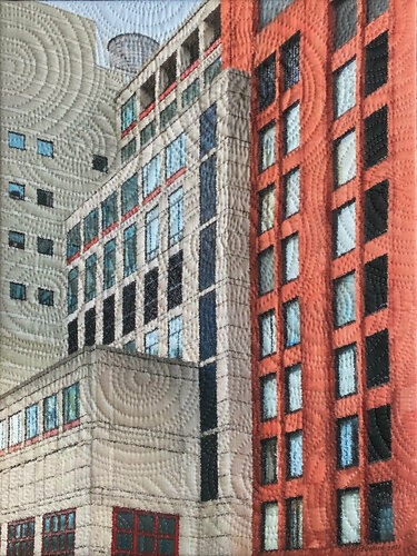 West 3rd Street van Marilyn Henrion, Textiel te koop op Singulart