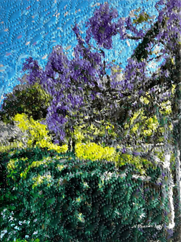 Dallas Arboretum 1 di Marilyn Henrion, Pittura in vendita su Singulart