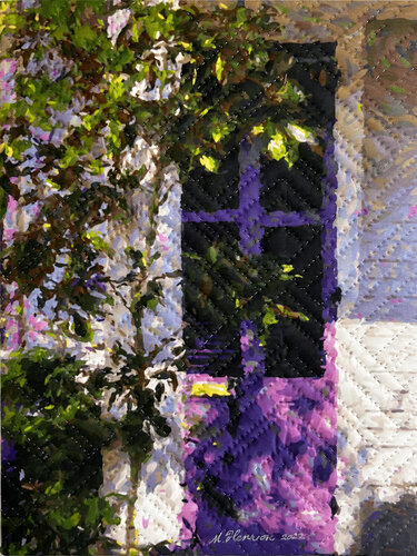 Purple Door, New Orleans de Marilyn Henrion, Pintura a la venta en Singulart