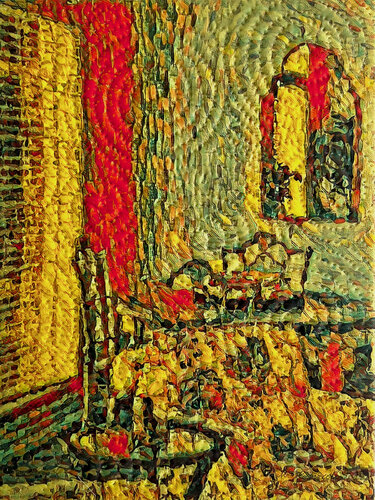 Homage to Vincent by Marilyn Henrion, 회화 for Sale on Singulart
