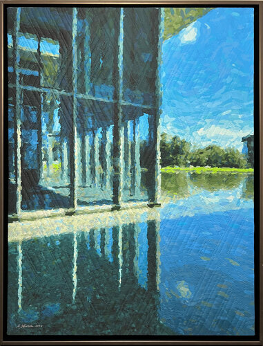 Innuendo 10- Ft. Worth Art Museum von Marilyn Henrion, Textil kaufen auf Singulart