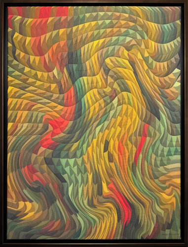 The Geometer's Hand 11 von Marilyn Henrion, Textil kaufen auf Singulart