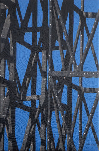 Scaffolding 1 van Marilyn Henrion, Schilderij te koop op Singulart