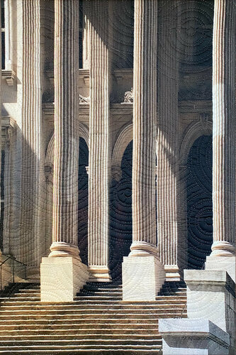 Chambers Street 2- Tweed Courthouse van Marilyn Henrion, Schilderij te koop op Singulart