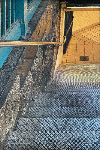 Subway 4 by Marilyn Henrion, Painting for Sale on Singulart