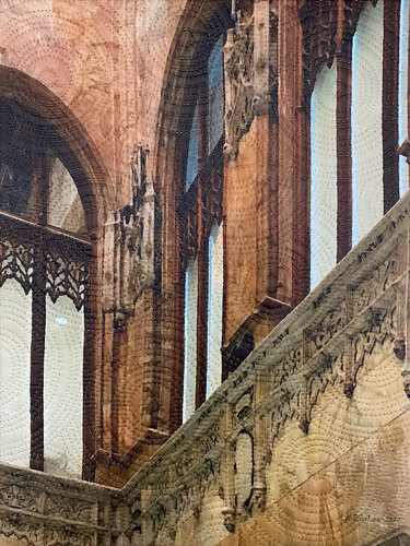 Woolworth Building 2 van Marilyn Henrion, Schilderij te koop op Singulart