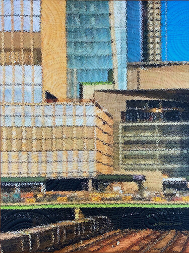 Hudson Yards von Marilyn Henrion, Malerei kaufen auf Singulart