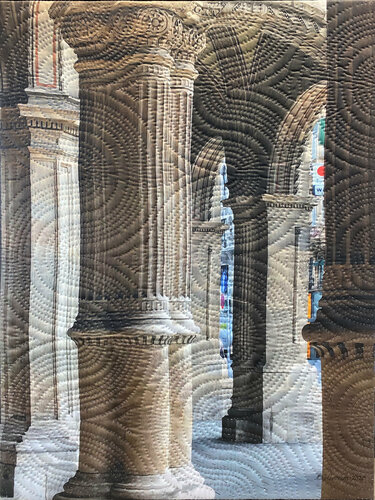 Vienna State Opera House de Marilyn Henrion, Téxtil a la venta en Singulart