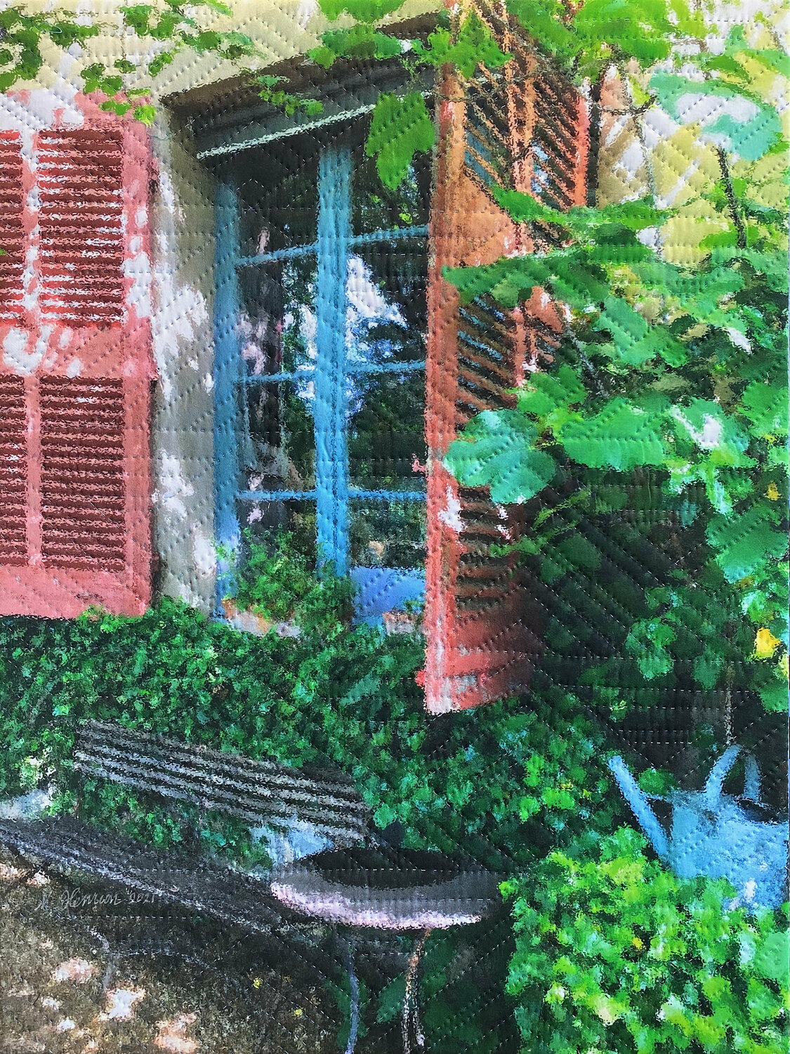 Aix-en-Provence: Cezanne's Home Marilyn Henrion Originalgemälde zu verkaufen