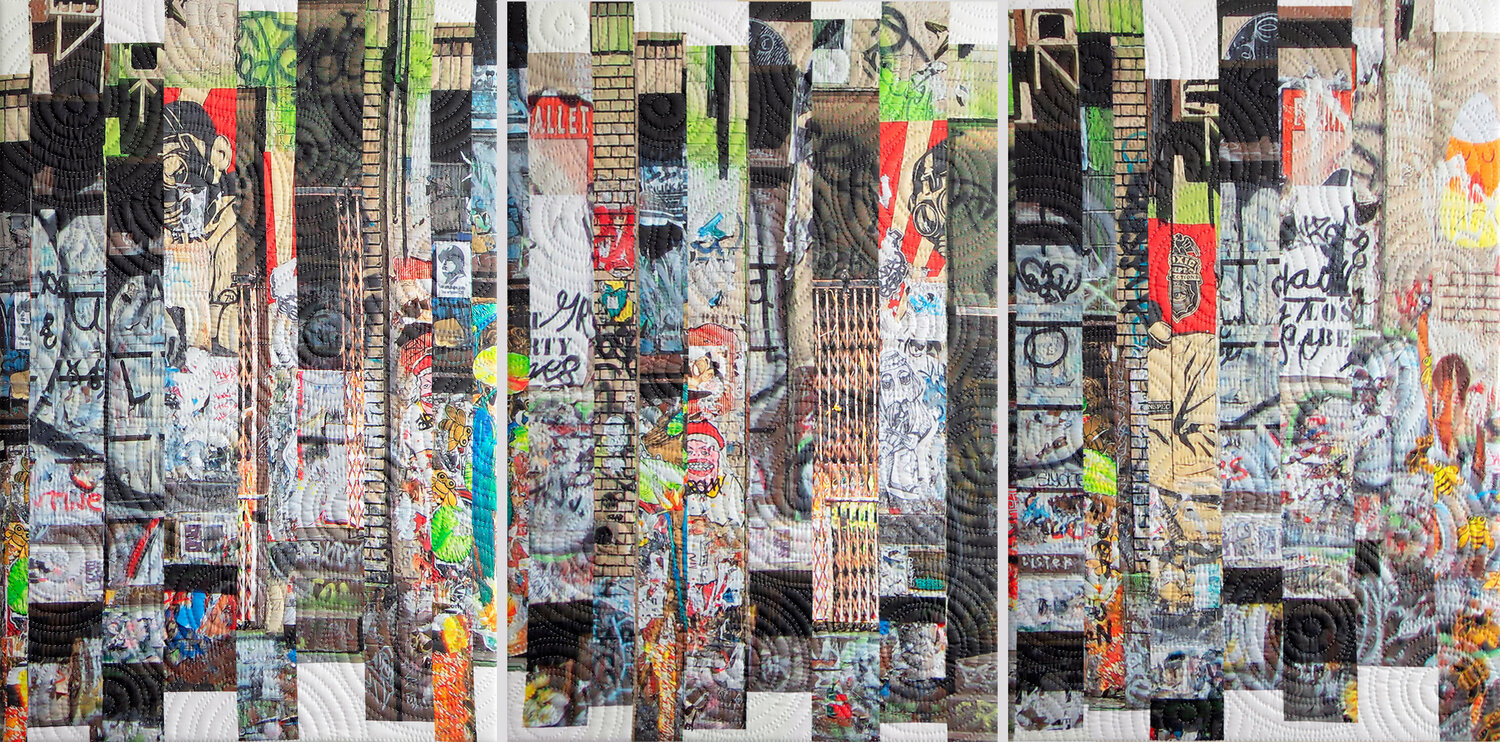 Wooster Street Triptych Marilyn Henrion