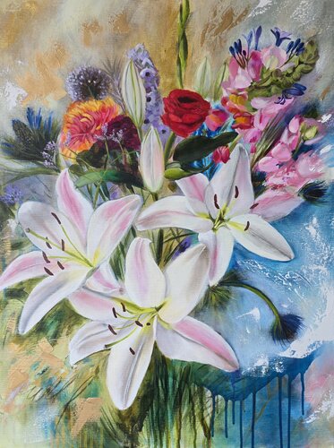 "Amsterdam" de Amanda Rheeders, Pintura a la venta en Singulart