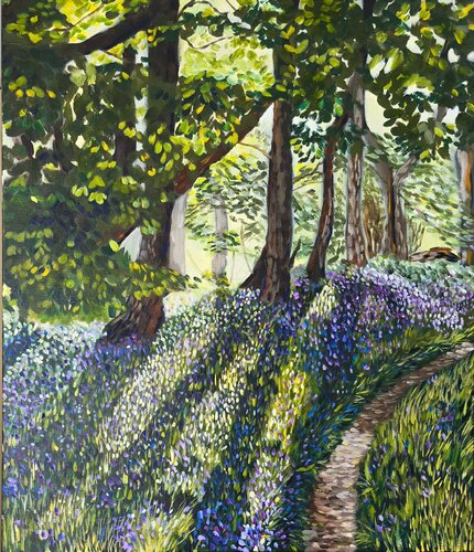 "Forest of Light" de Amanda Rheeders, Pintura a la venta en Singulart