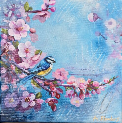 "Echoes of Sakura" de Amanda Rheeders, Pintura a la venta en Singulart