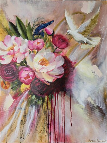 "Messenger of Peace" de Amanda Rheeders, Pintura a la venta en Singulart