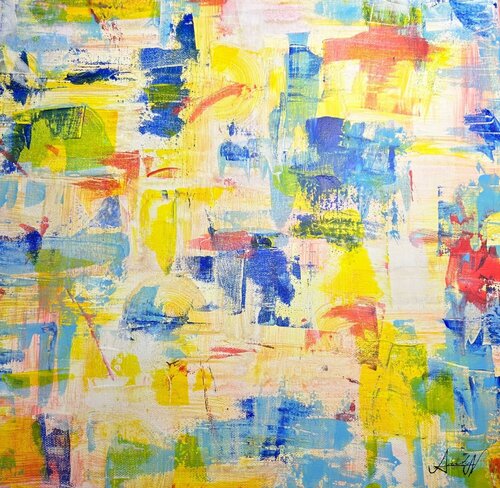 Where Feelings Overlap by Nicolae Antonia, Painting for Sale on Singulart