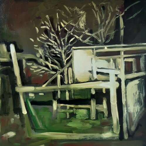 Fugate 14 by Patrick Vertenten, Painting for Sale on Singulart
