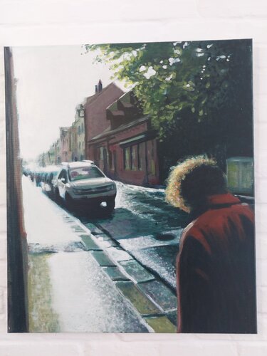 After the Rain van Patrick Vertenten, Schilderij te koop op Singulart