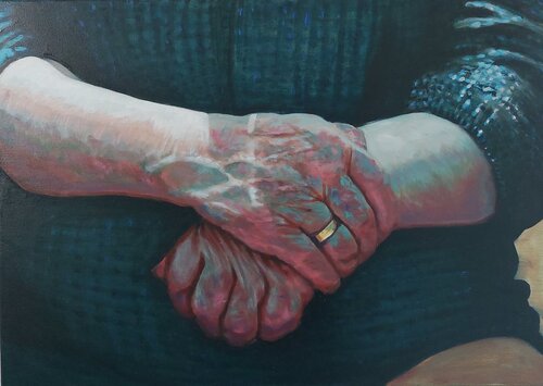 Farmers wife by Patrick Vertenten, Painting for Sale on Singulart